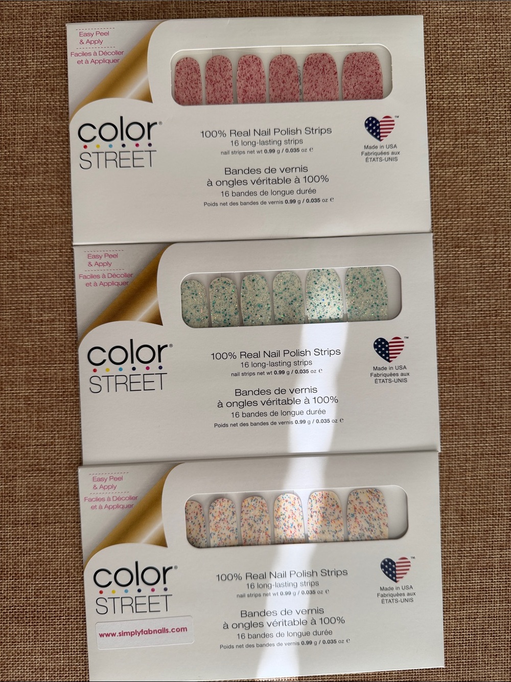 Color Street - 3 sets - Picture 1 of 3